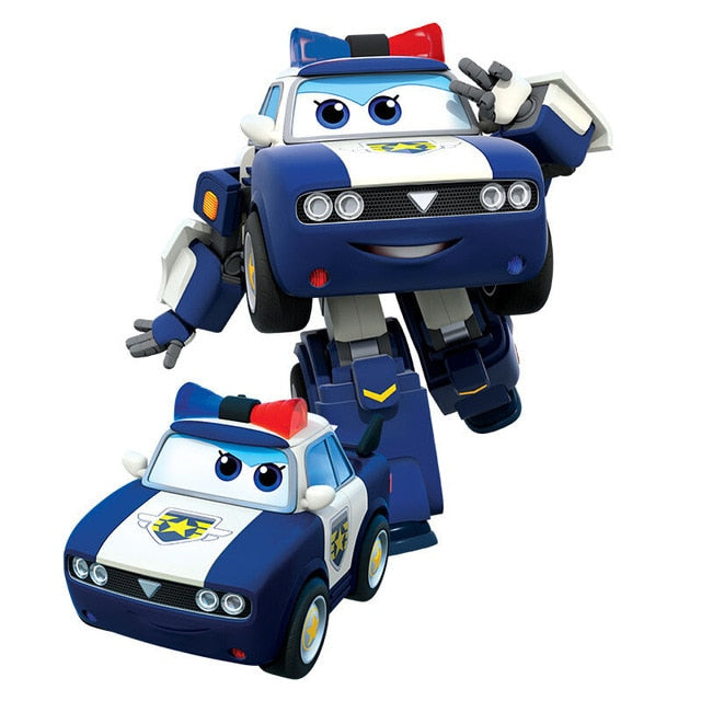 Big!!!15cm ABS Super Wings Deformation Airplane Robot Action Figures Super Wing Transformation toys for children gift Brinquedos
