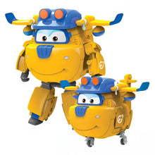 将图片加载到图库查看器，Big!!!15cm ABS Super Wings Deformation Airplane Robot Action Figures Super Wing Transformation toys for children gift Brinquedos
