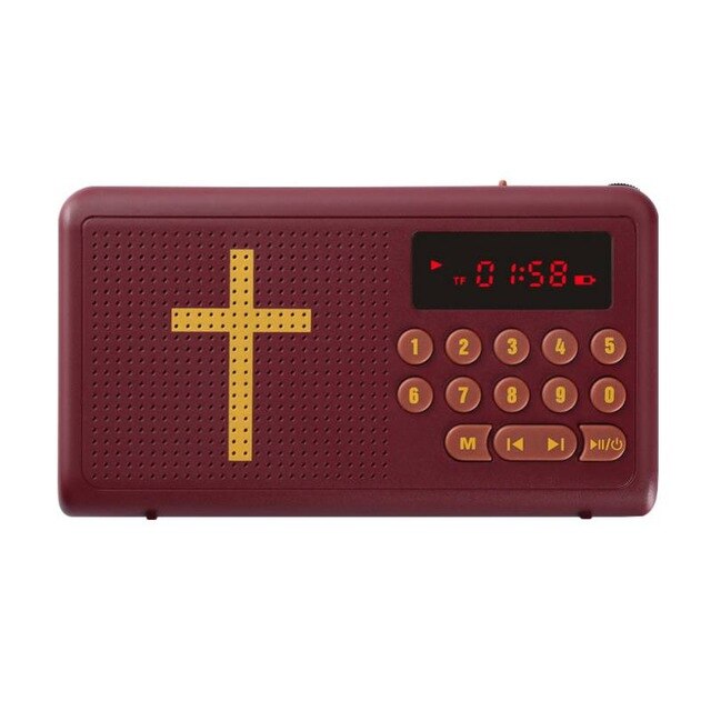 Universal Rechargeable Audio Player Electronic Bible Talking King James Version Bible Audio Player