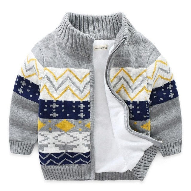 Thick Baby Jacket Velvet Lined