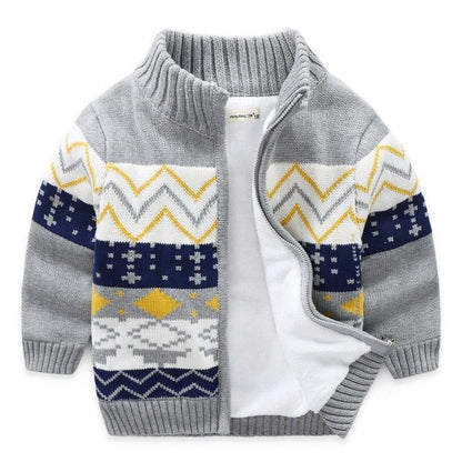 Thick Baby Jacket Velvet Lined