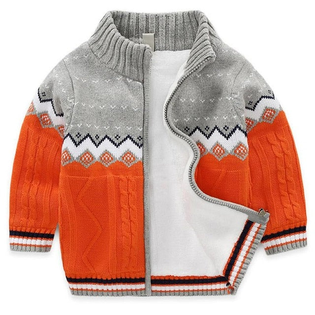 Thick Baby Jacket Velvet Lined