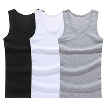 Load image into Gallery viewer, Men’s  Vest Undershirts shirt 100% Cotton
