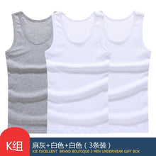 Load image into Gallery viewer, Men’s  Vest Undershirts shirt 100% Cotton
