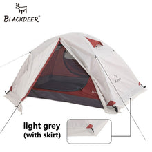 Load image into Gallery viewer, Blackdeer Archeos 2P Backpacking Tent Outdoor Camping 4 Season Tent With Snow Skirt Double Layer Waterproof Hiking Trekking Tent
