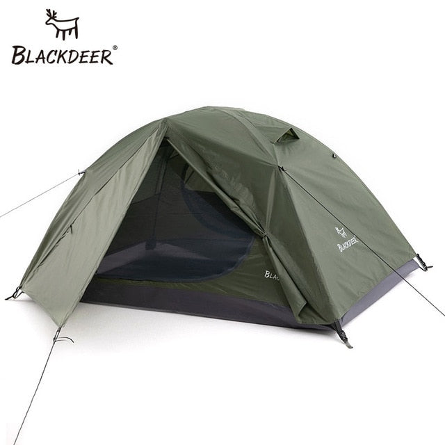 Blackdeer Archeos 2P Backpacking Tent Outdoor Camping 4 Season Tent With Snow Skirt Double Layer Waterproof Hiking Trekking Tent