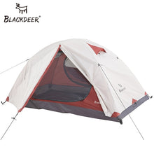 Load image into Gallery viewer, Blackdeer Archeos 2P Backpacking Tent Outdoor Camping 4 Season Tent With Snow Skirt Double Layer Waterproof Hiking Trekking Tent
