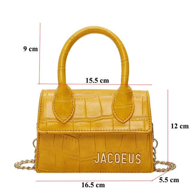 Luxury Handle Mini J Bags
