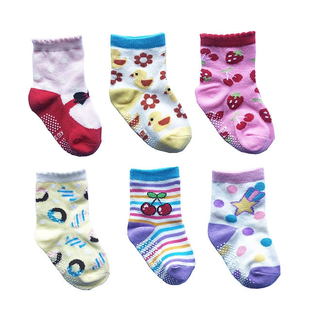 Children's Anti-slip Boat Socks