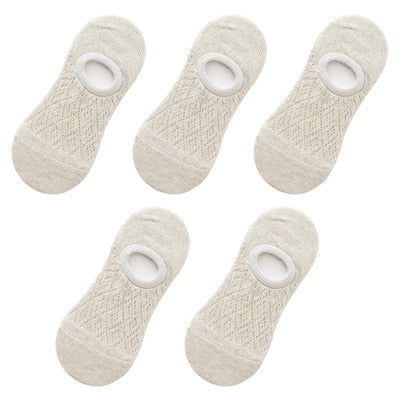 Women Silicone non-slip invisible Socks
