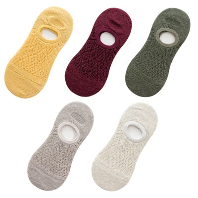 Women Silicone non-slip invisible Socks