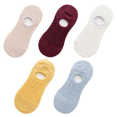Women Silicone non-slip invisible Socks