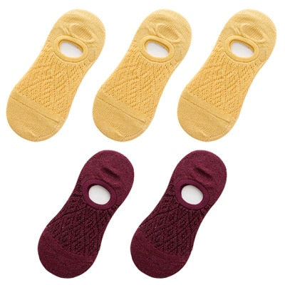 Women Silicone non-slip invisible Socks