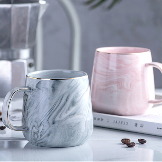 Marble Gold Inlay Mug