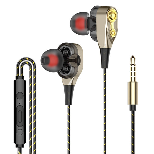 Dual Drive Stereo Wired Earphone