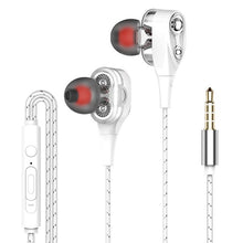 Load image into Gallery viewer, Dual Drive Stereo Wired Earphone
