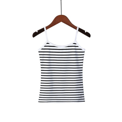 XS-3XL Spaghetti Strap Cami Women Fitness Cotton Tank Top Spring Summer Singlet Vest Stretch Undershirt Camisole Streetwear Tops