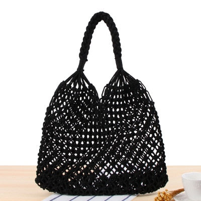 Round Straw Raffia circle Rattan bags