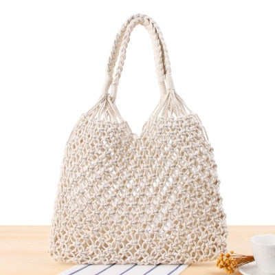 Round Straw Raffia circle Rattan bags