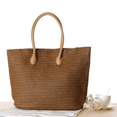 Round Straw Raffia circle Rattan bags