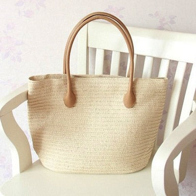 Round Straw Raffia circle Rattan bags
