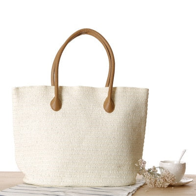 Round Straw Raffia circle Rattan bags