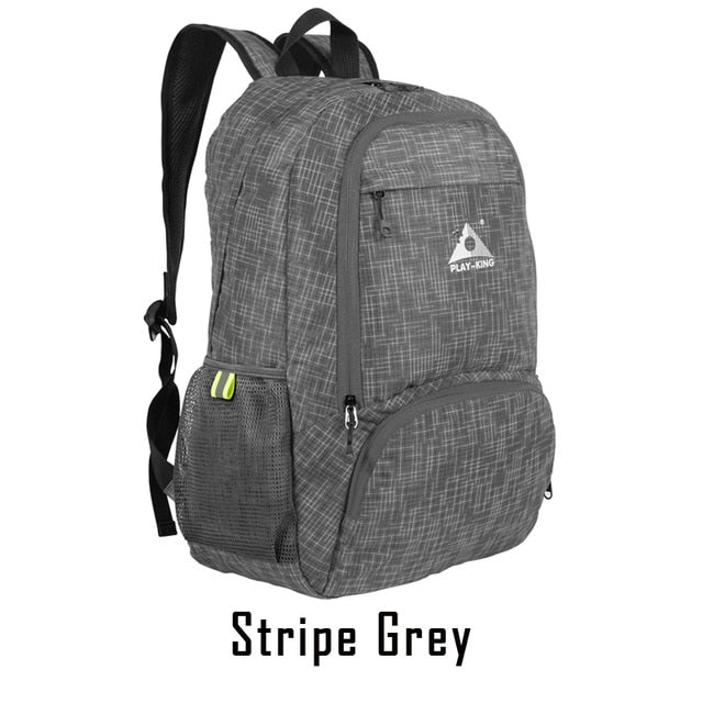 PLAYKING foldable waterproof backpack outdoor travel folding lightweight bag bag sport Hiking gym mochila camping trekking