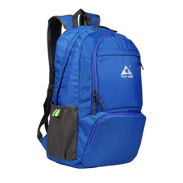 PLAYKING foldable waterproof backpack outdoor travel folding lightweight bag bag sport Hiking gym mochila camping trekking