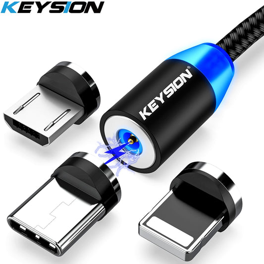 KEYSION LED Magnetic USB Cable