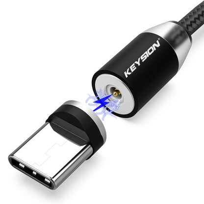 KEYSION LED Magnetic USB Cable