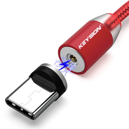 KEYSION LED Magnetic USB Cable