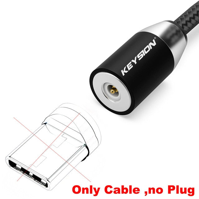 KEYSION LED Magnetic USB Cable