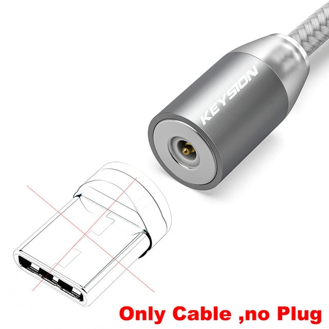 KEYSION LED Magnetic USB Cable