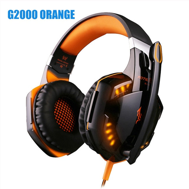 Deep Bass Stereo Headphones Casque with Microphone