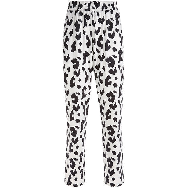 Zebra Animal Print Elegant Pants