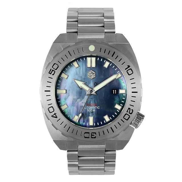 San Martin Diver Watch Men Mechanical Watches Automatic Sapphire Waterproof 500m Luminous Stainless Steel Limited Edition