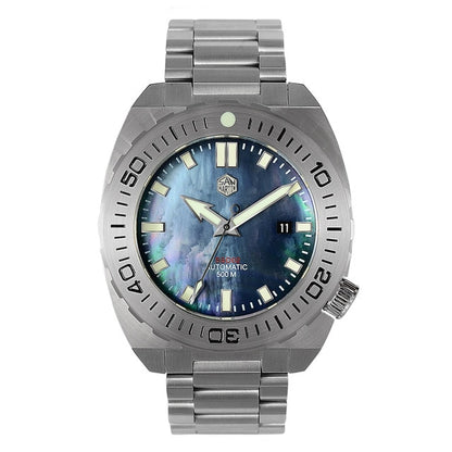 San Martin Diver Watch Men Mechanical Watches Automatic Sapphire Waterproof 500m Luminous Stainless Steel Limited Edition