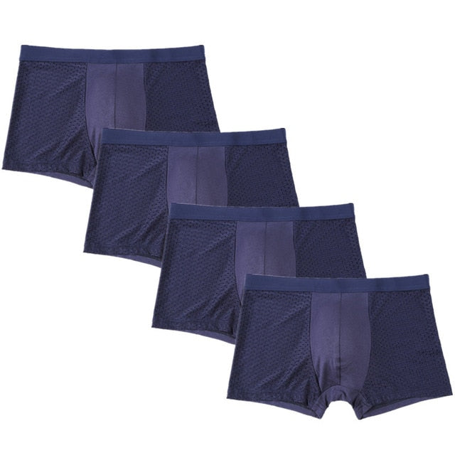 Mens underwear  bamboo fiber mesh loose