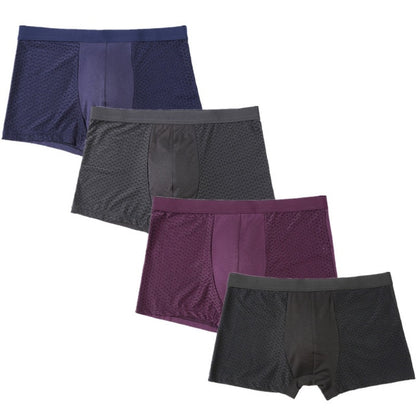 Mens underwear  bamboo fiber mesh loose