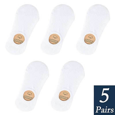 Women's Cotton Invisible No show Socks non-slip