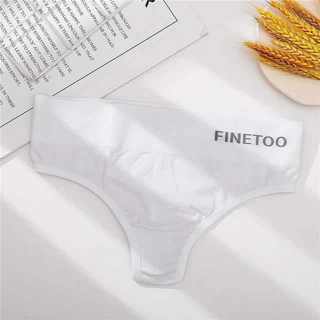 Fashion Cotton G-string Letter Pattern Underwear