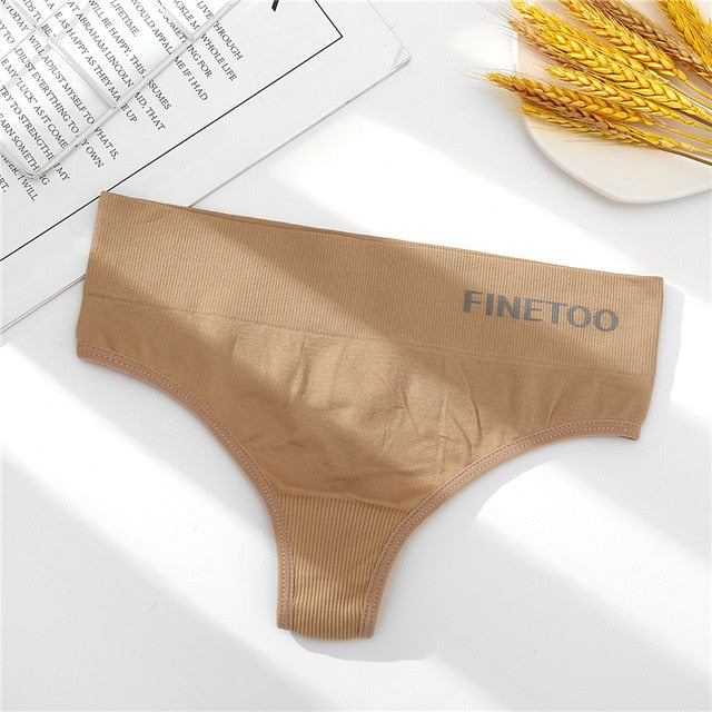 Fashion Cotton G-string Letter Pattern Underwear