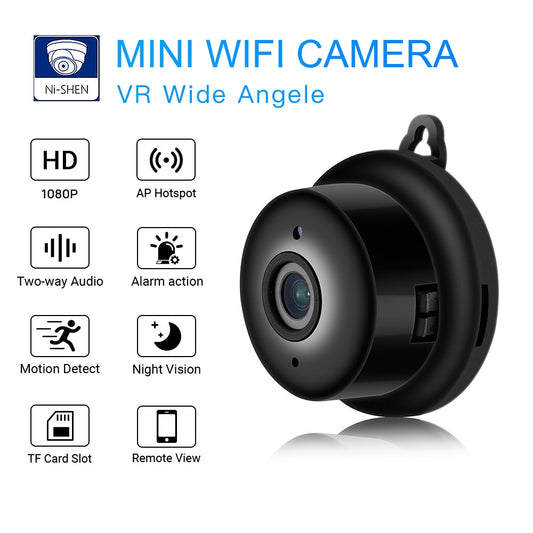 Mini Wifi Camera Smart Auto IR-Cut Night Vision HD Video Motion Sensor