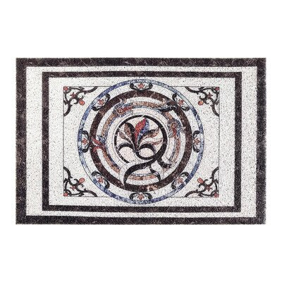 Durable Indoor Outdoor Door Mat Large Size Heavy Duty Doormats Marble Waterproof PVC Rugs Easy Clean Low-Profile Carpet