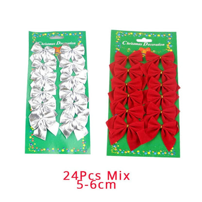 Bow Tie Christmas Tree Decoration