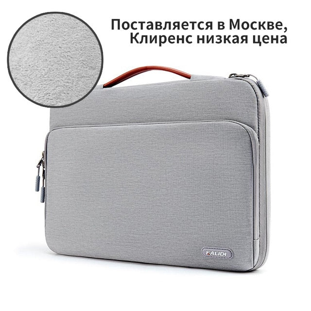 KALIDI Laptop Bag Sleeve 11 12 13.3 15.6 17 Inch Waterproof Notebook Bag For Macbook Air Pro 11 13 15 Computer Bag For Women Men