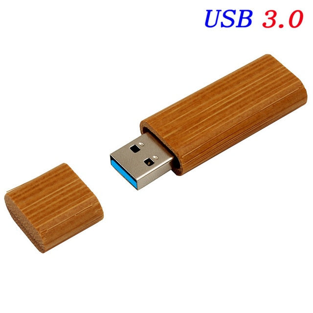 JASTER High speed USB 3.0 Wooden bamboo USB