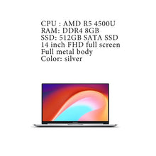 將圖片載入圖庫檢視器 RedmiBook 14 xiaomi Laptop amd notebook 14 Inch FHD Screen intel mi Notebook
