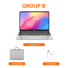 Charger l&#39;image dans la galerie, Teclast F7S 14.1 Inch Notebook 8GB RAM 128GB eMMC Windows 10 OS Dual-band WiFi Bluetooth Laptop
