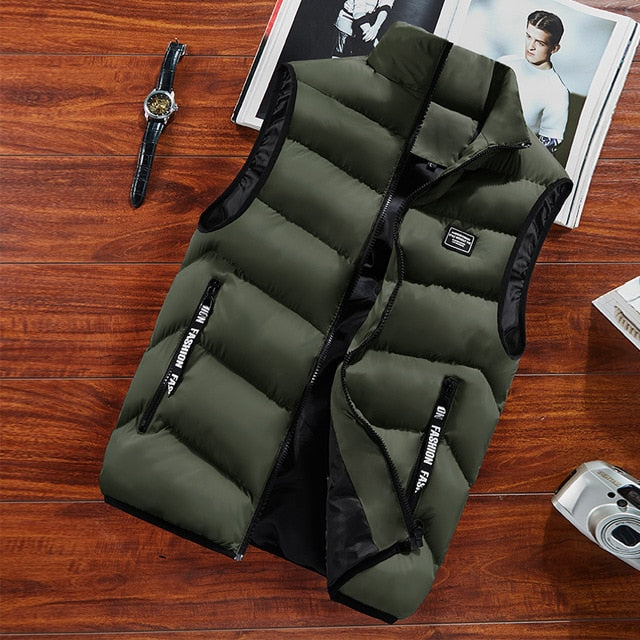 Thermal Soft Vests Casual Men jacket
